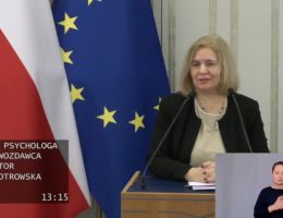 Senator Jolanta Piotrowska - Wystąpienie z dnia 21 stycznia 2026 roku.