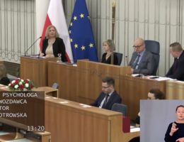 Senator Jolanta Piotrowska - Wystąpienie z dnia 21 stycznia 2026 roku.