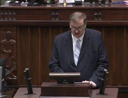 Poseł Szymon Giżyński - Oświadczenie z dnia 21 stycznia 2026 roku.