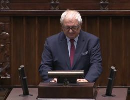 Poseł Grzegorz Piechowiak - Oświadczenie z dnia 21 stycznia 2026 roku.