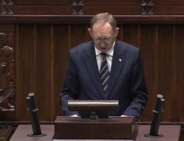 Poseł Roman Fritz - Oświadczenie z dnia 22 stycznia 2026 roku.