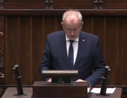 Poseł Fryderyk Sylwester Kapinos - Oświadczenie z dnia 22 stycznia 2026 roku.