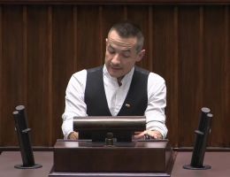 Poseł Marcin Józefaciuk - Wystąpienie z dnia 23 stycznia 2026 roku.
