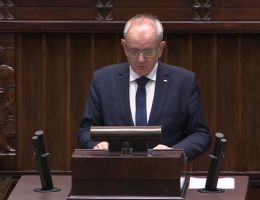 Poseł Fryderyk Sylwester Kapinos - Oświadczenie z dnia 23 stycznia 2026 roku.