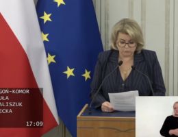 Senator Agnieszka Gorgoń-Komor - Wystąpienie z dnia 28 stycznia 2026 roku.