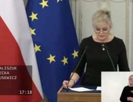 Senator Ewa Kaliszuk - Wystąpienie z dnia 28 stycznia 2026 roku.