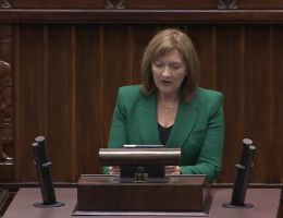 Posłanka Ewa Leniart - Oświadczenie z dnia 23 stycznia 2026 roku.