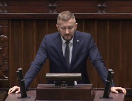 Poseł Piotr Paweł Strach - Oświadczenie z dnia 23 stycznia 2026 roku.