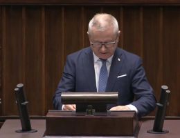 Poseł Włodzimierz Skalik - Oświadczenie z dnia 23 stycznia 2026 roku.