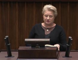 Posłanka Bożena Lisowska - Oświadczenie z dnia 12 lutego 2026 roku.