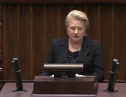 Posłanka Bożena Lisowska - Oświadczenie z dnia 13 lutego 2026 roku.