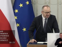 Senator Adam Bodnar - Wystąpienie z dnia 18 lutego 2026 roku.