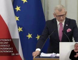 Senator Krzysztof Kwiatkowski - Wystąpienie z dnia 18 lutego 2026 roku.