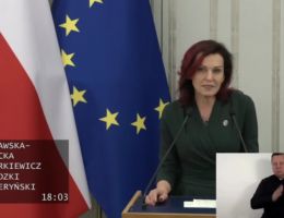 Senator Gabriela Morawska-Stanecka - Wystąpienie z dnia 18 lutego 2026 roku.