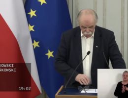 Senator Wiesław Dobkowski - Wystąpienie z dnia 18 lutego 2026 roku.