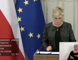 Senator Ewa Kaliszuk - Wystąpienie z dnia 19 lutego 2026 roku.