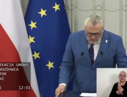 Senator Tomasz Lenz - Wystąpienie z dnia 19 lutego 2026 roku.
