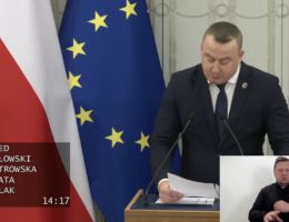 Senator Aleksander Szwed - Wystąpienie z dnia 19 lutego 2026 roku.