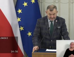Senator Stanisław Gawłowski - Wystąpienie z dnia 19 lutego 2026 roku.