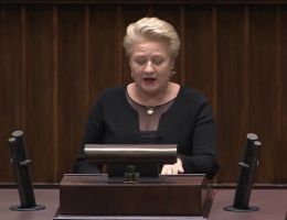 Posłanka Bożena Lisowska - Oświadczenie z dnia 25 lutego 2026 roku.