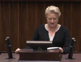 Posłanka Bożena Lisowska - Wystąpienie z dnia 27 lutego 2026 roku.