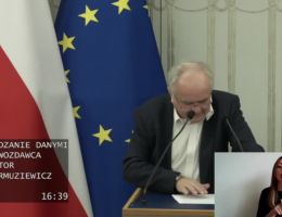 Senator Tadeusz Jarmuziewicz - Wystąpienie z dnia 12 marca 2026 roku.