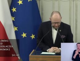 Senator Piotr Masłowski - Wystąpienie z dnia 27 marca 2026 roku.